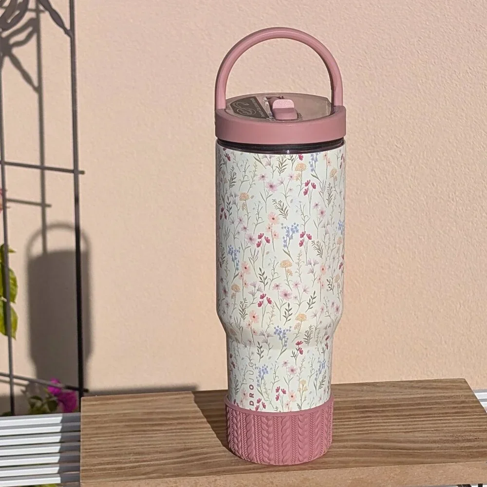 🌸 LIMITED EDITION HydroJug 40oz Sport, WILDFLOWER + Custom Boot - Picture 3 of 7